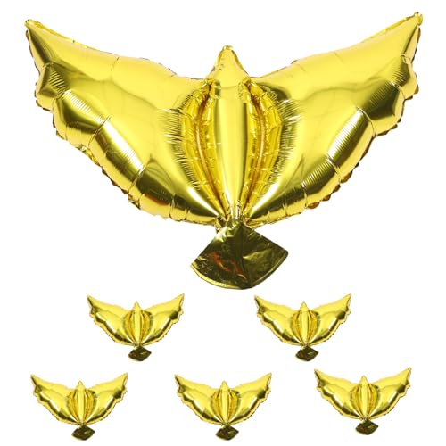 IMIKEYA 6Stücke Taubenballons Aus Aluminiumfolie Pigeon Förmige Luftballons Für Hochzeiten Geburtstagsfeiern Und Gedenkfeiern Langlebig Und Auffällig Jede IMIKEYA 6Stücke Taubenballons Aus Aluminiumfolie Pigeon Förmige Luftballons Für Hochzeiten Geburtstagsfeiern Und Gedenkfeiern Langlebig Und Auffällig Jede von IMIKEYA