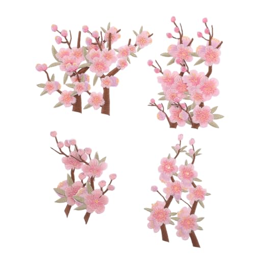 IMIKEYA 8 Stück Teiliges Bestickte Blumenapplikationen Pfirsichblüten Hochwertige Stoffaufnäher zum Aufnähen Jeans Kleidung Rucksäcke Langlebige Dekorative Nähapplikationen für IMIKEYA 8 Stück Teiliges Bestickte Blumenapplikationen Pfirsichblüten Hochwertige Stoffaufnäher zum Aufnähen Jeans Kleidung Rucksäcke Langlebige Dekorative Nähapplikationen für von IMIKEYA