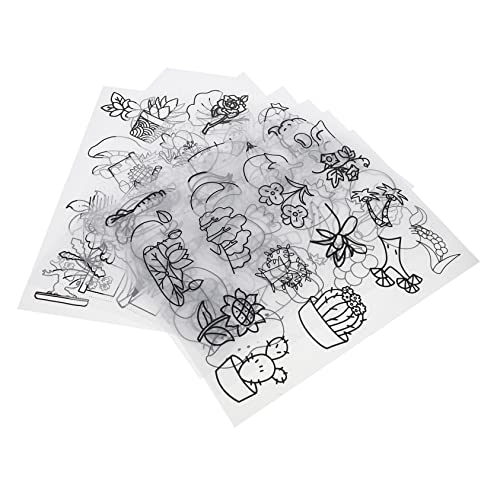 IMIKEYA 8 Stück Teiliges Schrumpffolien Bastelset Halbtransparentes Schrumpfpapier für DIY Schlüsselanhänger und Ornamente Einfach zu Verwenden für Bastelenthusiasten Langlebig und IMIKEYA 8 Stück Teiliges Schrumpffolien Bastelset Halbtransparentes Schrumpfpapier für DIY Schlüsselanhänger und Ornamente Einfach zu Verwenden für Bastelenthusiasten Langlebig und von IMIKEYA
