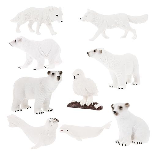 IMIKEYA 9 Stück Teiliges Polartier Figuren Realistische Arctic Tier Dekorationen für Tischmittelstücke Schulpreise und Kuchendekoration Süße Tierornamente aus Langlebigem IMIKEYA 9 Stück Teiliges Polartier Figuren Realistische Arctic Tier Dekorationen für Tischmittelstücke Schulpreise und Kuchendekoration Süße Tierornamente aus Langlebigem von IMIKEYA