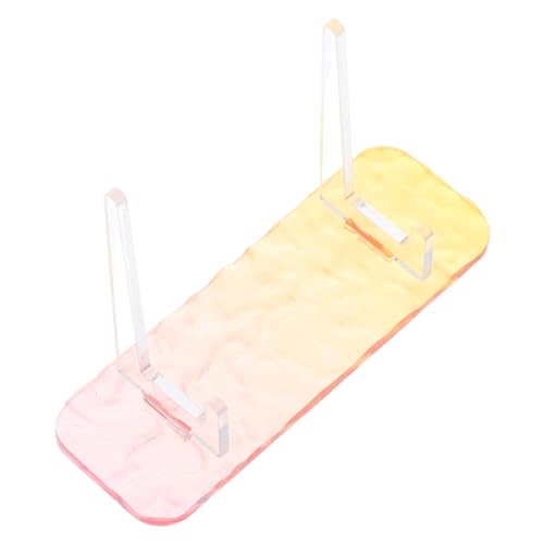 IMIKEYA Acryl Display Ständer für Karten Münzen und Medaillen Transparente Mini Staffelei Kompakt und Benutzerfreundlich für Zuhause Büro und Einzelhandel von IMIKEYA