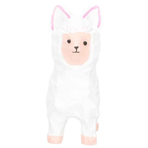 IMIKEYA Alpaka-Ornamente Dekorative Holzfigur Schweinebank Schaffigur weißes Sparschwein Schafgarten Tierstatuen Holzschnitzhandwerk Schaf-Ornament Holzhandwerksschmuck Alpaka-Statue Linde IMIKEYA Alpaka-Ornamente Dekorative Holzfigur Schweinebank Schaffigur weißes Sparschwein Schafgarten Tierstatuen Holzschnitzhandwerk Schaf-Ornament Holzhandwerksschmuck Alpaka-Statue Linde von IMIKEYA