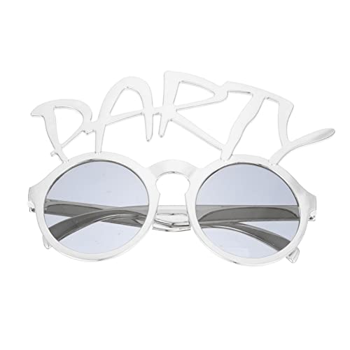 IMIKEYA Alphabet-lustige Gläser faschingsbrille karnevalsbrille Eventbrille partydekoration partybrillen geformt LED Rave Brille Partybevorzugung Sonnenbrillen-Gastgeschenke Stk Silver IMIKEYA Alphabet-lustige Gläser faschingsbrille karnevalsbrille Eventbrille partydekoration partybrillen geformt LED Rave Brille Partybevorzugung Sonnenbrillen-Gastgeschenke Stk Silver von IMIKEYA