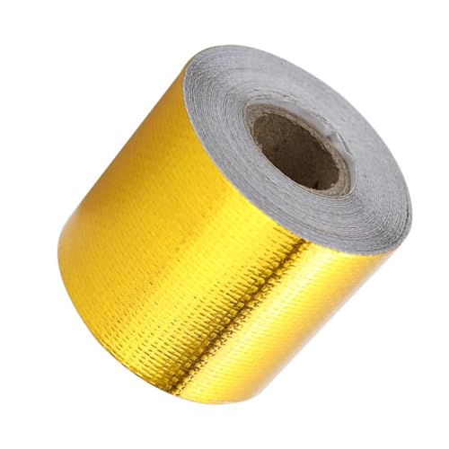 IMIKEYA Aluminiumdichtungsband Hitzebeständiges Alu Klebeband mit Hoher Haftung Wasser UV beständig für Rohrisolierung Dampfsperre und Industrielle Abdichtung IMIKEYA Aluminiumdichtungsband Hitzebeständiges Alu Klebeband mit Hoher Haftung Wasser UV beständig für Rohrisolierung Dampfsperre und Industrielle Abdichtung von IMIKEYA