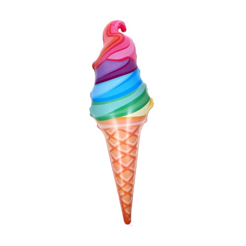 IMIKEYA Aufblasbarer Eisballon aufblasbare Eiswaffel groß Eisdekorationen für Partys Kind Eiscreme aufblasbares Eisspielzeug Party-Requisite Partei aufblasbare Stütze PVC IMIKEYA Aufblasbarer Eisballon aufblasbare Eiswaffel groß Eisdekorationen für Partys Kind Eiscreme aufblasbares Eisspielzeug Party-Requisite Partei aufblasbare Stütze PVC von IMIKEYA