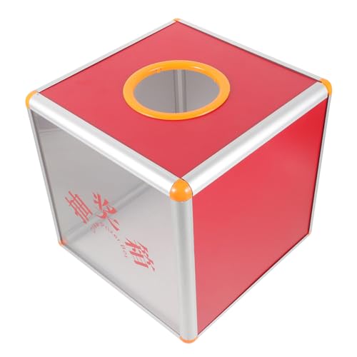 IMIKEYA -Box Schlüssel Gewinnspielkarten Tickets Wohltätigkeit Hochzeit Tombola-Losbehälter Ticketinhaber Gewinnspielkäfig Gewinnspielboxen Tombola-Los-Inhaber Aluminiumlegierung IMIKEYA -Box Schlüssel Gewinnspielkarten Tickets Wohltätigkeit Hochzeit Tombola-Losbehälter Ticketinhaber Gewinnspielkäfig Gewinnspielboxen Tombola-Los-Inhaber Aluminiumlegierung von IMIKEYA