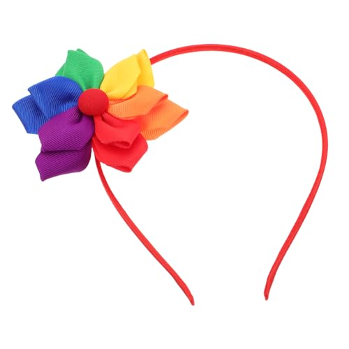 IMIKEYA Buntes Regenbogen Blumen Haarband Damen Weiches Band Handgefertigte Blüten Bequeme Passform für Festival Party Urlaub und Besondere Anlässe IMIKEYA Buntes Regenbogen Blumen Haarband Damen Weiches Band Handgefertigte Blüten Bequeme Passform für Festival Party Urlaub und Besondere Anlässe von IMIKEYA