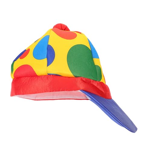 IMIKEYA Clown-hut Hüte Schaum Neuheiten Clownhut Clown-kostüm-hut Halloween Clown-partyhut Karneval Hut Clown-eimerhut Klassischer Clownhut Funkeln Clown-cosplay-zubehör Pastell Gefühlt von IMIKEYA