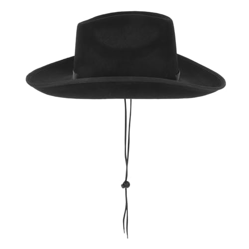 IMIKEYA Cowgirl Hut aus Vliesstoff Verstellbarer Western Hut für Themenpartys Tragbar und Langlebig für Dekorationen und Outdoor Aktivitäten Vielseitig Einsetzbar für Verschiedene Anlässe von IMIKEYA