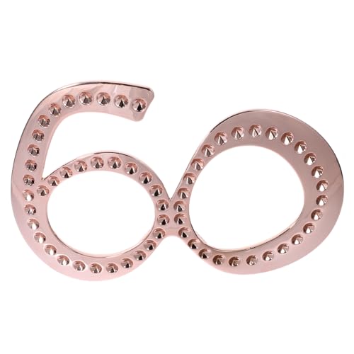 IMIKEYA Digitale Brille Partydekorationen Led Brille Foto-requisite Partybrille Zum 60. Geburtstag Geformt Retro Glitzer-zahlenbrille Sonnenbrille Tragen Cool Spaß Rosa Abs IMIKEYA Digitale Brille Partydekorationen Led Brille Foto-requisite Partybrille Zum 60. Geburtstag Geformt Retro Glitzer-zahlenbrille Sonnenbrille Tragen Cool Spaß Rosa Abs von IMIKEYA
