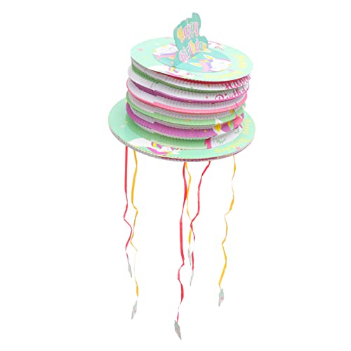 IMIKEYA Einhorngirlande Pinata für Kindergeburtstag Pull String Pinata Dekoration für Mädchenfeste für Partys Füllbar mit Süßigkeiten und Überraschungen Festliche Party Deko IMIKEYA Einhorngirlande Pinata für Kindergeburtstag Pull String Pinata Dekoration für Mädchenfeste für Partys Füllbar mit Süßigkeiten und Überraschungen Festliche Party Deko von IMIKEYA