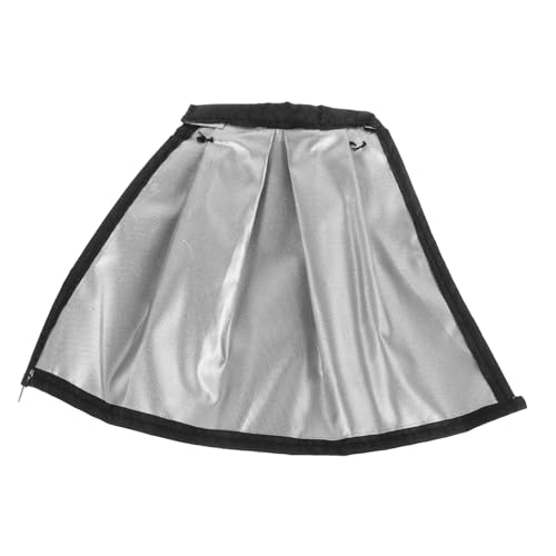 IMIKEYA Figur Umhang Puppenmantel Wiederverwendbares Puppenkostüm Kleidung Für Figuren Puppenkleidung Puppen-DIY-umhang Minikleidung Für Puppenkleidung Black Stoff von IMIKEYA