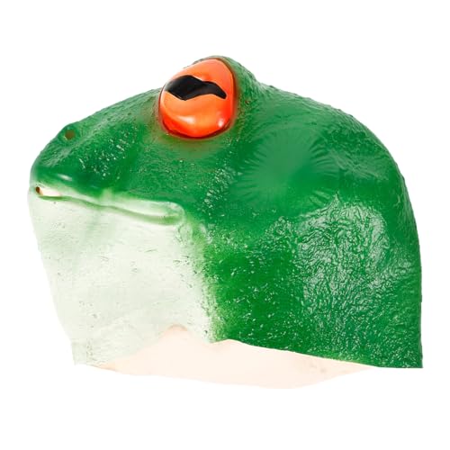 IMIKEYA Frosch Maske Karnevalsmaske Tierische Partymaske Tiermasken Erwachsene Kostüm Maske Kostüm Tiermasken Party-masken-requisite Lustige Tiermaske Masken-cosplay Party-masken Emulsion IMIKEYA Frosch Maske Karnevalsmaske Tierische Partymaske Tiermasken Erwachsene Kostüm Maske Kostüm Tiermasken Party-masken-requisite Lustige Tiermaske Masken-cosplay Party-masken Emulsion von IMIKEYA