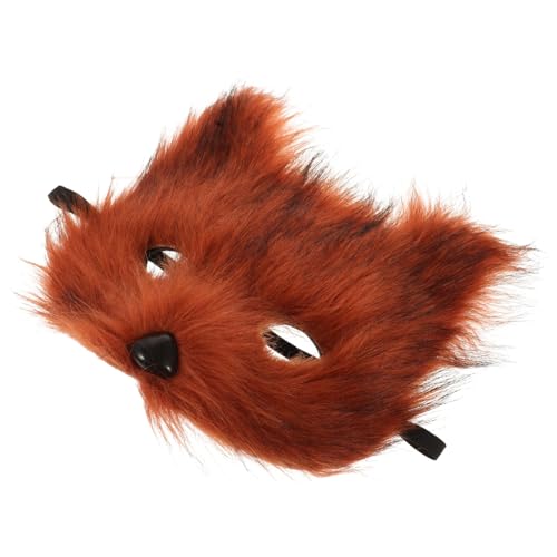 IMIKEYA Fuchs Maske Tierfuchsmaske Zarte Partymaske Fuchs Halbmasken Einzigartige Maske Fuchs Kostümzubehör Tiermasken Für Erwachsene Maskerademaske Für Partys Tiermaske Fuchs Haar Brown IMIKEYA Fuchs Maske Tierfuchsmaske Zarte Partymaske Fuchs Halbmasken Einzigartige Maske Fuchs Kostümzubehör Tiermasken Für Erwachsene Maskerademaske Für Partys Tiermaske Fuchs Haar Brown von IMIKEYA