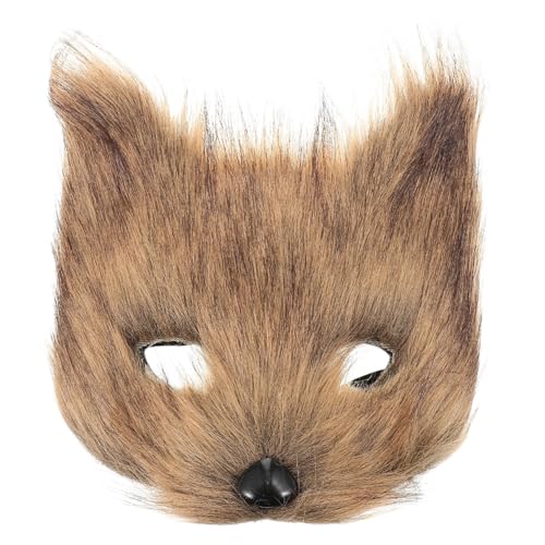 IMIKEYA Fuchs Maske faschingsmasken halloween maske masken für karneval Tiermasken für Cosplay Cosplay-Maske Fuchs Kostümzubehör Tiermaske Fuchs zarte Partymaske Haar Light Brown IMIKEYA Fuchs Maske faschingsmasken halloween maske masken für karneval Tiermasken für Cosplay Cosplay-Maske Fuchs Kostümzubehör Tiermaske Fuchs zarte Partymaske Haar Light Brown von IMIKEYA