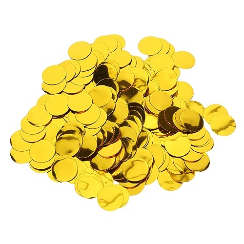 IMIKEYA Goldene Konfetti Runde Tischkonfetti für Hochzeiten und Geburtstagsfeiern Aluminiumfolie pro Packung Tischdekoration für Feierlichkeiten IMIKEYA Goldene Konfetti Runde Tischkonfetti für Hochzeiten und Geburtstagsfeiern Aluminiumfolie pro Packung Tischdekoration für Feierlichkeiten von IMIKEYA