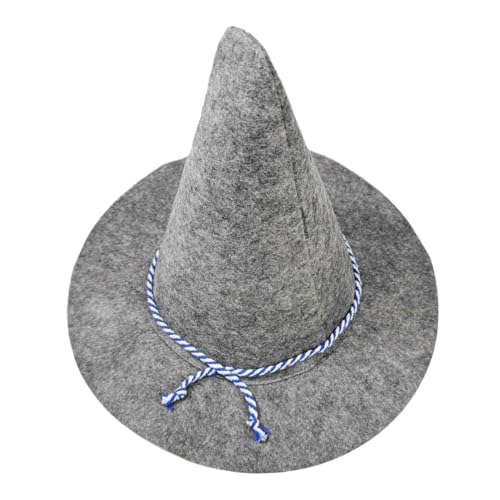 IMIKEYA Grauer Vogelscheuchen-hexenhut Halloween Cosplay Kostüm Zubehör für Erwachsene Damen Herren Masquerade Party Vielseitig Bequem IMIKEYA Grauer Vogelscheuchen-hexenhut Halloween Cosplay Kostüm Zubehör für Erwachsene Damen Herren Masquerade Party Vielseitig Bequem von IMIKEYA