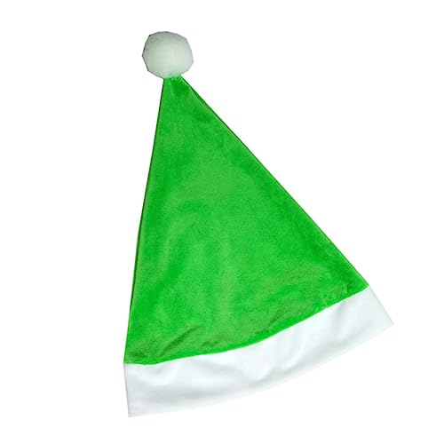 IMIKEYA Grüne Weihnachtsmütze Weihnachtsdeko Xmas Hut Weihnachtsmannmütze Plüsch Kostüm Requisit für Party Karneval Erwachsene IMIKEYA Grüne Weihnachtsmütze Weihnachtsdeko Xmas Hut Weihnachtsmannmütze Plüsch Kostüm Requisit für Party Karneval Erwachsene von IMIKEYA