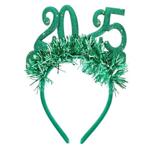 IMIKEYA Grünes Neujahrs Haarreif mit Glitzer Sternen und Lametta Leichter Festlicher Kopfschmuck für Silvesterparty Passend für Haartypen Stilvolles Accessoire für Jahreswechsel IMIKEYA Grünes Neujahrs Haarreif mit Glitzer Sternen und Lametta Leichter Festlicher Kopfschmuck für Silvesterparty Passend für Haartypen Stilvolles Accessoire für Jahreswechsel von IMIKEYA
