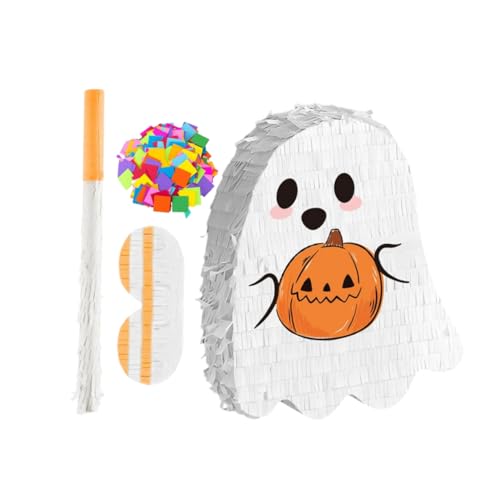 IMIKEYA Halloween Pinata Halloween Geist Pinata mit Süßigkeitenfüllung Dekoratives Partyspielzeug zum Aufhängen für Drinnen und Draußen Mexikanisches Karnevalsmotto Einfach zu Befestigen IMIKEYA Halloween Pinata Halloween Geist Pinata mit Süßigkeitenfüllung Dekoratives Partyspielzeug zum Aufhängen für Drinnen und Draußen Mexikanisches Karnevalsmotto Einfach zu Befestigen von IMIKEYA