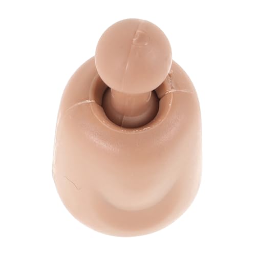 IMIKEYA Halsverbinder Actionfigur Halsstift 1/6 Puppenhalsadapter Einzigartiges Puppenkopf Zubehör Puppen DIY Zubehör DIY Puppenhals Kit DIY Puppenhalshalterung Puppenstütze Abs Beige von IMIKEYA