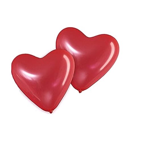 IMIKEYA Herzform Ballons Rote Latexballons Für Hochzeitsdekoration Geburtstagsfeier Romantische Anlässe Und Geschenkideen Liebesherzballons Für Besondere Momente IMIKEYA Herzform Ballons Rote Latexballons Für Hochzeitsdekoration Geburtstagsfeier Romantische Anlässe Und Geschenkideen Liebesherzballons Für Besondere Momente von IMIKEYA