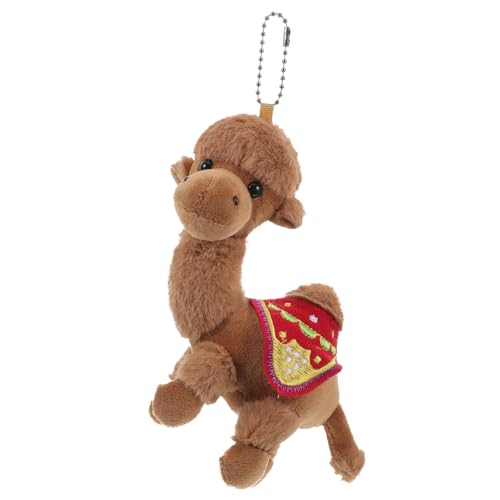 IMIKEYA Kamel-anhänger Straußen Marionette Marionette Wüstentiere Kuscheltiere Von Palm Pals Kamel Plüschtier Hcamel Ausgestopftes Kamelspielzeug Stofftier Kamel Kamelstatue Pp Baumwolle von IMIKEYA