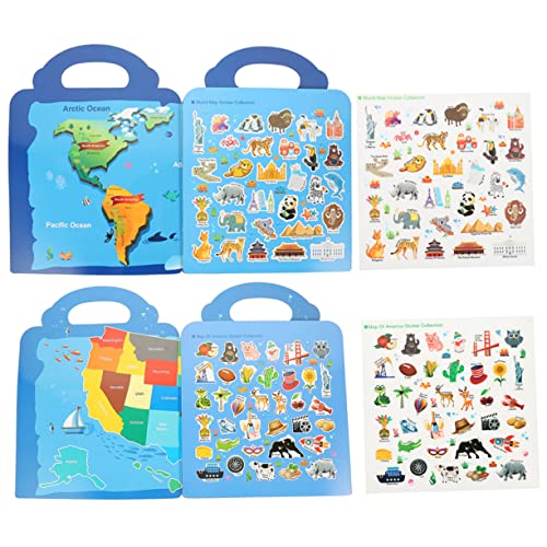 IMIKEYA Karten Stickerbuch Kinderaufkleber Kleinkindaufkleber DIY Buchaufkleber Wiederverwendbares Stickerbuch Für Kleinkinder Wiederaufklebbares Stickerbuch Wiederverwendbare IMIKEYA Karten Stickerbuch Kinderaufkleber Kleinkindaufkleber DIY Buchaufkleber Wiederverwendbares Stickerbuch Für Kleinkinder Wiederaufklebbares Stickerbuch Wiederverwendbare von IMIKEYA