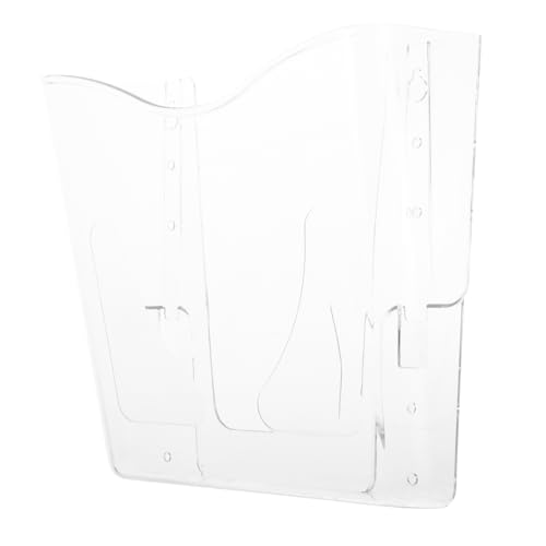 IMIKEYA Katalogständer Zeitschriftenständer Postkartenhalter-Ausstellungsständer Wall Mount Mails Magazine Organizer Handlungenhalter Wand-Büro-Organizer Acryl Transparent IMIKEYA Katalogständer Zeitschriftenständer Postkartenhalter-Ausstellungsständer Wall Mount Mails Magazine Organizer Handlungenhalter Wand-Büro-Organizer Acryl Transparent von IMIKEYA