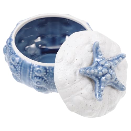 IMIKEYA Keramik-Schmuckschatulle, Glasdeckel, multifunktionale Dampfschale, Vogelnest, Tasse, Heimdekoration IMIKEYA Keramik-Schmuckschatulle, Glasdeckel, multifunktionale Dampfschale, Vogelnest, Tasse, Heimdekoration von IMIKEYA
