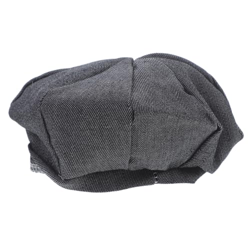 IMIKEYA Kleine Hüte Für Puppen Party Mini Mode Mall-Hut Zarte Kleine Hüte Hutpuppendekore Puppenhut Deko-mütze Für Puppen Austauschbare Puppenhüte Dark Grey Polyester von IMIKEYA