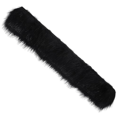 IMIKEYA Kunstfell Band Schwarz Faux Fur Ribbon Flauschiges DIY Bastelmaterial für Kleidung Hut Dekoration Schuhbesatz und Wohnaccessoires IMIKEYA Kunstfell Band Schwarz Faux Fur Ribbon Flauschiges DIY Bastelmaterial für Kleidung Hut Dekoration Schuhbesatz und Wohnaccessoires von IMIKEYA