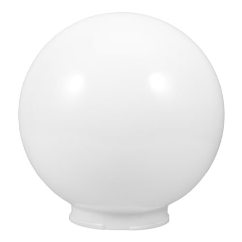 IMIKEYA -Lampenschirm Milchglas-Kugel-Lampenschirm Ersatz für Lampenpfosten aus Weißem Acryl -Abdeckungen 25 Cm Durchmesser 12 5 Cm Öffnungsdurchmesser IMIKEYA -Lampenschirm Milchglas-Kugel-Lampenschirm Ersatz für Lampenpfosten aus Weißem Acryl -Abdeckungen 25 Cm Durchmesser 12 5 Cm Öffnungsdurchmesser von IMIKEYA