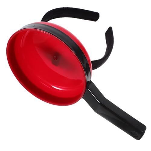 IMIKEYA Lustiges Stirnband im Bratpfannen Design Rotes Haarreif Accessoire für Partys Geburtstage Hochzeiten Einzigartiger Spielerischer Kopfschmuck für Haartypen von IMIKEYA