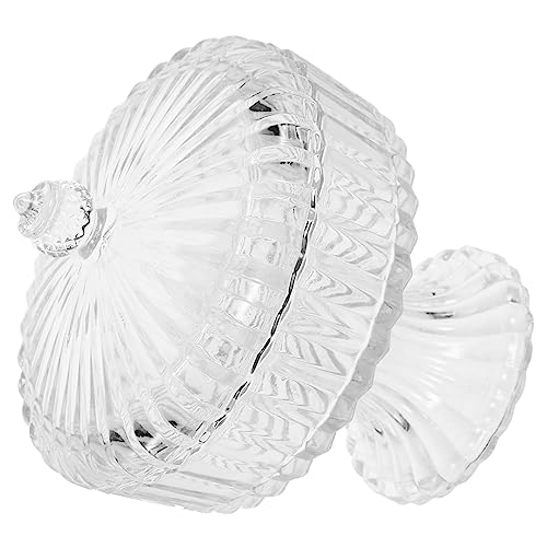 IMIKEYA Luxuriöse Schmuckschatulle Aus Glas Im Vintage-stil Vorratsdosen Aufbewahrungsbehälter Für Die Präsentation Bei Hochzeiten IMIKEYA Luxuriöse Schmuckschatulle Aus Glas Im Vintage-stil Vorratsdosen Aufbewahrungsbehälter Für Die Präsentation Bei Hochzeiten von IMIKEYA