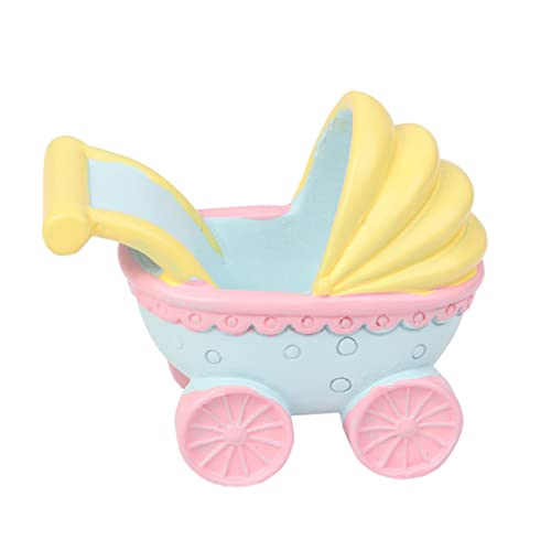 IMIKEYA Einzigartige Harz Kinderwagen Baby Geburtstag Kuchen Ornament Jungen und Mädchen Ergänzung von IMIKEYA