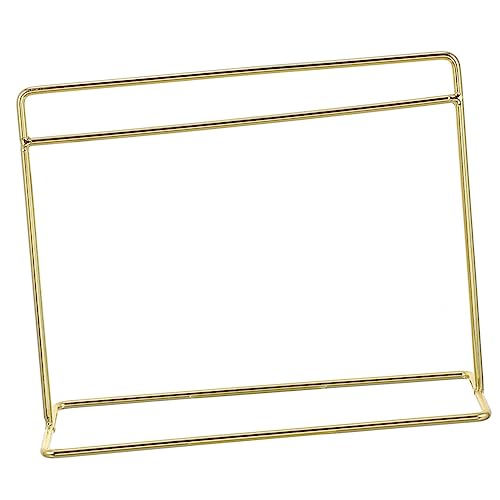 IMIKEYA Mini Mantelaufhänger Für Puppenhaus Einfacher Kleiderständer Aus Puppenmöbelzubehör Goldene Farbe Praktischer Kleidung Organizer Für Bjd Puppen von IMIKEYA