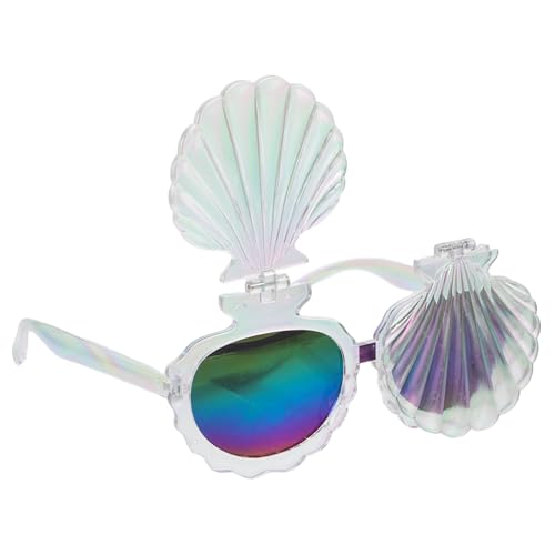 IMIKEYA Muschelbrille Kunststoff Muschelförmige Brille Sommer Strandparty Brille Luau Party Brille Lustige Hawaii Brille Party Hawaii Party Dekorationen PC IMIKEYA Muschelbrille Kunststoff Muschelförmige Brille Sommer Strandparty Brille Luau Party Brille Lustige Hawaii Brille Party Hawaii Party Dekorationen PC von IMIKEYA