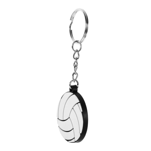 IMIKEYA PVC-Schlüsselanhänger Volleyball-Partygeschenke süßer kleiner Schlüsselanhänger volleyball volleyball schlüsselanhänger Volleyball-Trainingsbedarf Volleyball -Ornament von IMIKEYA