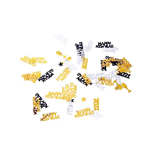 IMIKEYA Packungen Pack Neujahrs Konfetti Glitzernde Party Dekoration für Silvester Hochzeiten und Feiern für Tischdeko Einladungen und IMIKEYA Packungen Pack Neujahrs Konfetti Glitzernde Party Dekoration für Silvester Hochzeiten und Feiern für Tischdeko Einladungen und von IMIKEYA