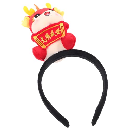 IMIKEYA Plüsch Stirnband Jahr Des Drachen Neujahrsfest Haarreif Chinesisches Tierkreiszeichen Haaraccessoire Festlich Leicht Geeignet für Party und Fotosession IMIKEYA Plüsch Stirnband Jahr Des Drachen Neujahrsfest Haarreif Chinesisches Tierkreiszeichen Haaraccessoire Festlich Leicht Geeignet für Party und Fotosession von IMIKEYA