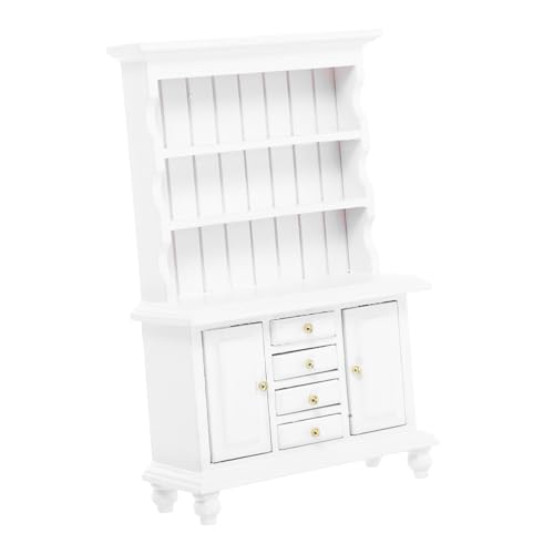 IMIKEYA Puppenhausmöbel Puppenhauskommode Mini-Kommode aus Holz Miniatur-Bücherregalschrank Puppenhausbett Miniatur-Schrankverzierung Minischrank zum Basteln hölzern Weiß IMIKEYA Puppenhausmöbel Puppenhauskommode Mini-Kommode aus Holz Miniatur-Bücherregalschrank Puppenhausbett Miniatur-Schrankverzierung Minischrank zum Basteln hölzern Weiß von IMIKEYA