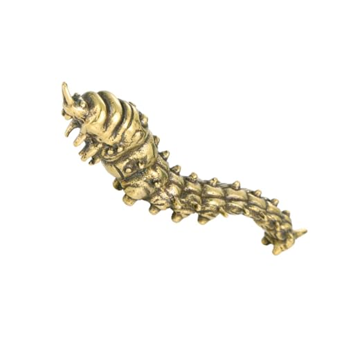 IMIKEYA Raupen aus Messing Miniatur Gold Landhausdekoration Esstisch Kleine Wohndekoration schreibtischdeko Schreibtisch Dekoration dekofiguren Spielzeug Tiere verzieren Tiere Figur IMIKEYA Raupen aus Messing Miniatur Gold Landhausdekoration Esstisch Kleine Wohndekoration schreibtischdeko Schreibtisch Dekoration dekofiguren Spielzeug Tiere verzieren Tiere Figur von IMIKEYA