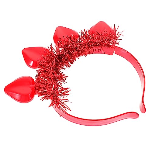 IMIKEYA Romantisches Valentinstag Haarband mit Leuchtendem Verstellbar Geeignet für Hochzeiten Partys und Vielseitige Frisuren für Damen und Mädchen von IMIKEYA