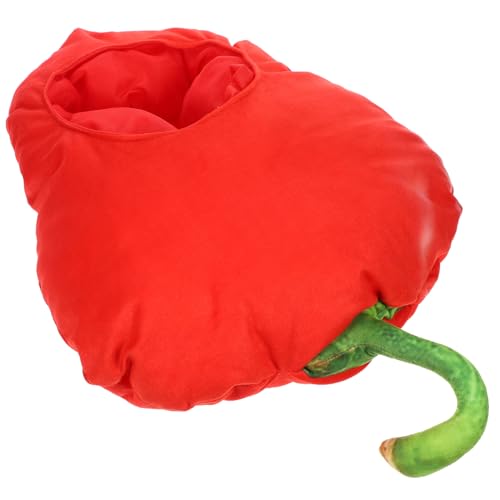 IMIKEYA Rote Paprika Kopfbedeckung Clown Elegante Partyhüte Chili Geburtstagsform Hut Herren Herren Schrägstrich Lustiger Hut Partyhut Requisite Cosplay Kopfschmuck Rote Paprika IMIKEYA Rote Paprika Kopfbedeckung Clown Elegante Partyhüte Chili Geburtstagsform Hut Herren Herren Schrägstrich Lustiger Hut Partyhut Requisite Cosplay Kopfschmuck Rote Paprika von IMIKEYA