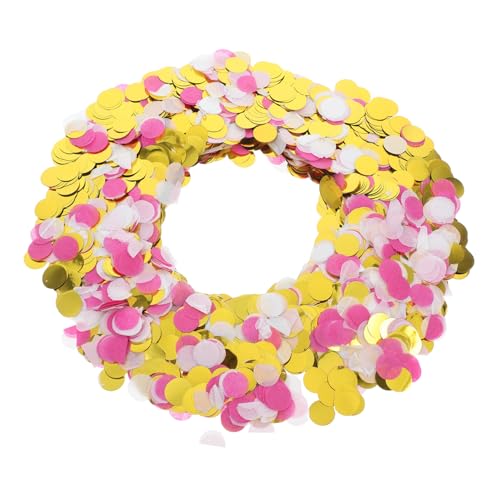 IMIKEYA Rundes Konfetti Für Ballon Dekorationen Glänzende Papierkreis Konfettistücke Rosé Für Festliche Anlässe Hochzeit Geburtstag Und Tischdekoration IMIKEYA Rundes Konfetti Für Ballon Dekorationen Glänzende Papierkreis Konfettistücke Rosé Für Festliche Anlässe Hochzeit Geburtstag Und Tischdekoration von IMIKEYA