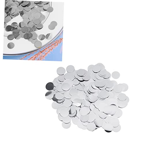 IMIKEYA Rundes Silbernes Konfetti Aus Aluminiumfolie Tischstreuungen Und Ballonfüller Für Partydekoration Für Geburtstagsfeiern Und Festliche Anlässe IMIKEYA Rundes Silbernes Konfetti Aus Aluminiumfolie Tischstreuungen Und Ballonfüller Für Partydekoration Für Geburtstagsfeiern Und Festliche Anlässe von IMIKEYA