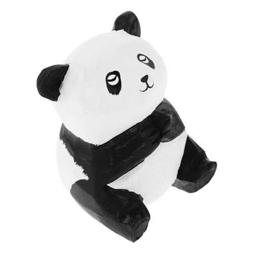 IMIKEYA Handgefertigte Pandafigur Aus Holz Heimdekoration Schreibtisch-Ornament Stabile und Detaillierte Schnitzerei Schreibtisch-kunsthandwerk für Büro oder Zuhause IMIKEYA Handgefertigte Pandafigur Aus Holz Heimdekoration Schreibtisch-Ornament Stabile und Detaillierte Schnitzerei Schreibtisch-kunsthandwerk für Büro oder Zuhause von IMIKEYA