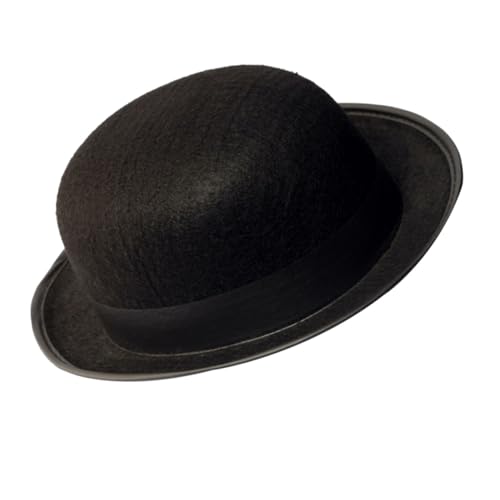 IMIKEYA Schwarzer Filzhut Magierhut für Herren Klassisches Kostüm Accessoire Retro Partyhut für Verkleidung für Zauberer und Maskerade Outfits Erwachsenes Faschingszubehör IMIKEYA Schwarzer Filzhut Magierhut für Herren Klassisches Kostüm Accessoire Retro Partyhut für Verkleidung für Zauberer und Maskerade Outfits Erwachsenes Faschingszubehör von IMIKEYA