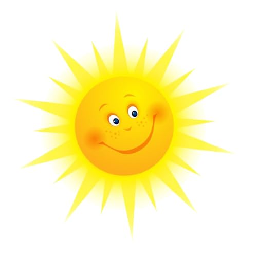 IMIKEYA Sonne Wandaufkleber Lächelnde Sonne Wandtattoo Wandsticker Wandaufkleber Wanddeko für Wohnzimmer Schlafzimmer Kinderzimmer IMIKEYA Sonne Wandaufkleber Lächelnde Sonne Wandtattoo Wandsticker Wandaufkleber Wanddeko für Wohnzimmer Schlafzimmer Kinderzimmer von IMIKEYA